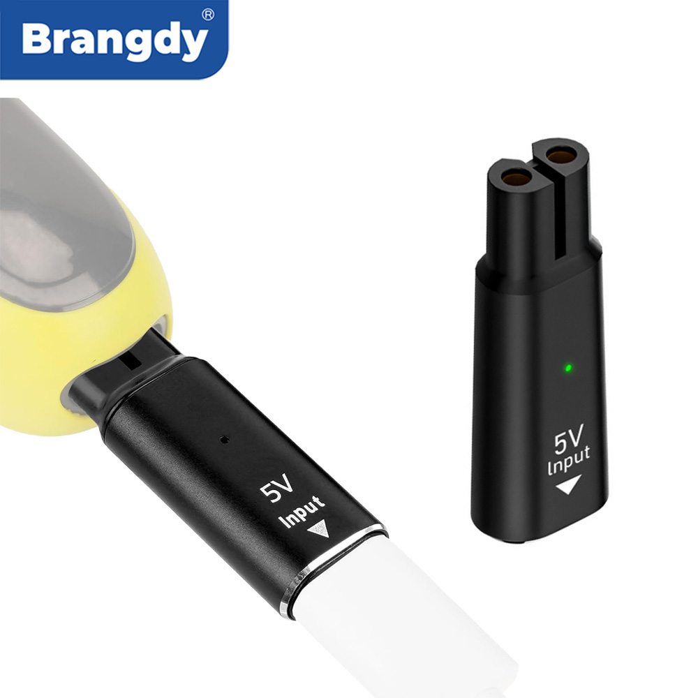 Men'S Face Grooming - Brangdy 5V Tipo-C Adattatore per rasoio