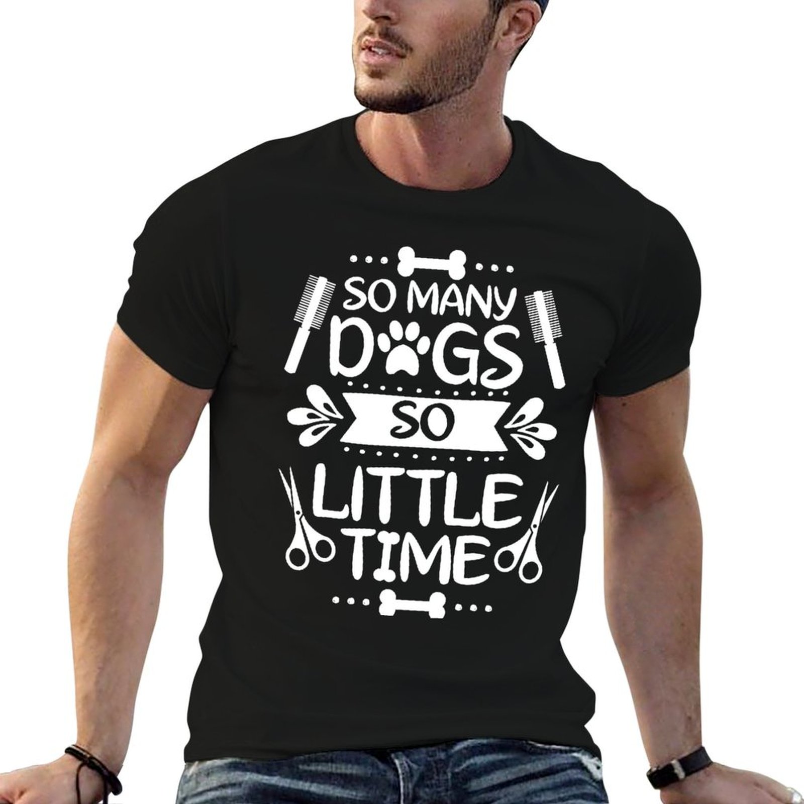 Men'S Grooming Ideas - T-shirt per toelettatori di cani, idea