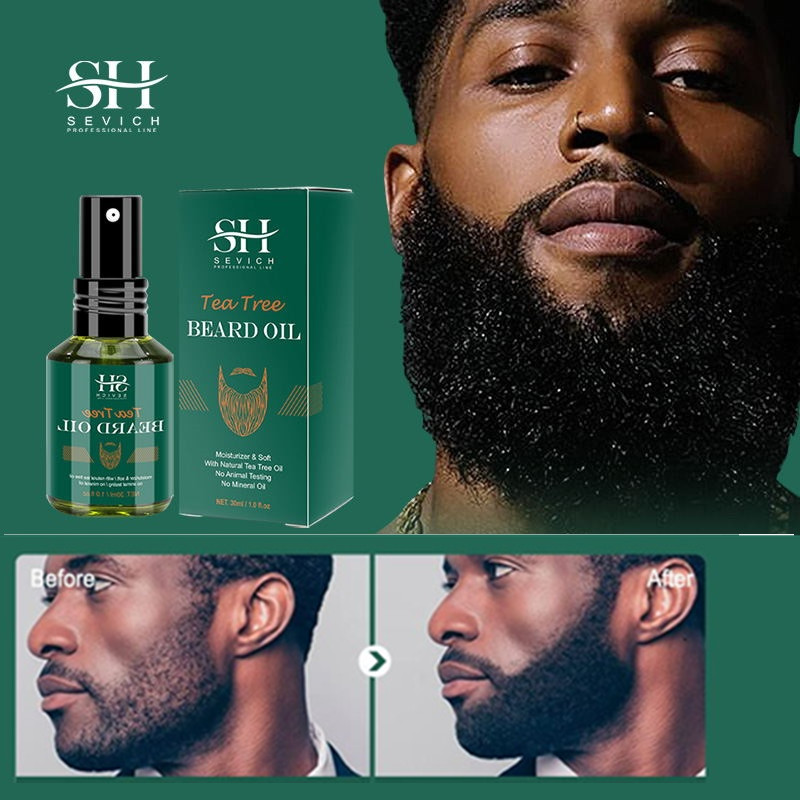 Beard Oil Growth - Sevich Tea Tree Crescita Olio per