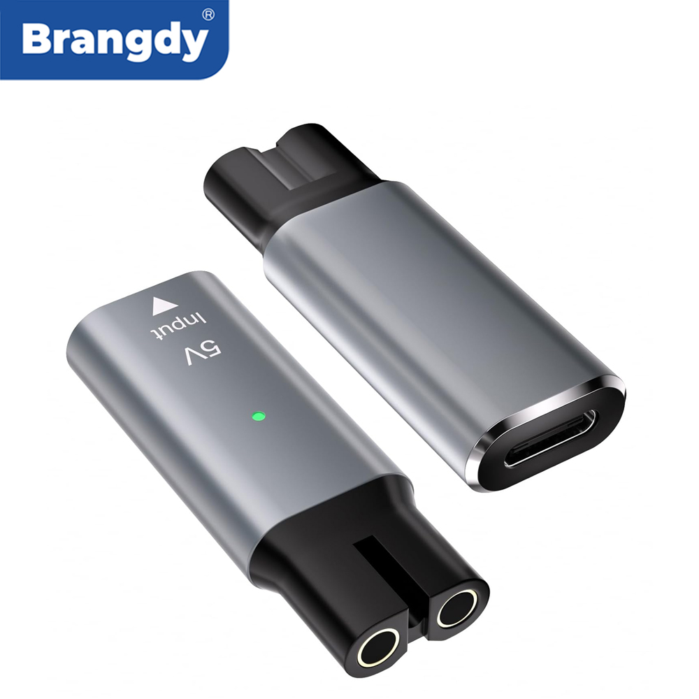 Men'S Face Grooming - Brangdy 5V Tipo-C Adattatore per rasoio