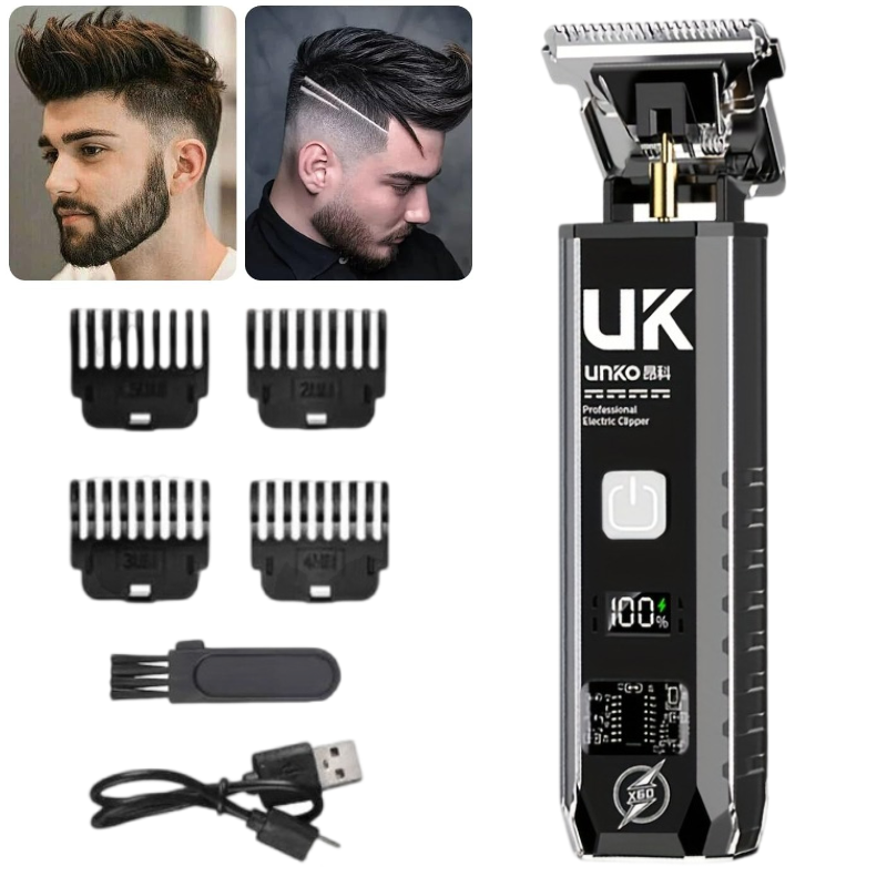 Men'S Grooming Set - Regolabarba Elettrico T9 Senza Fili per