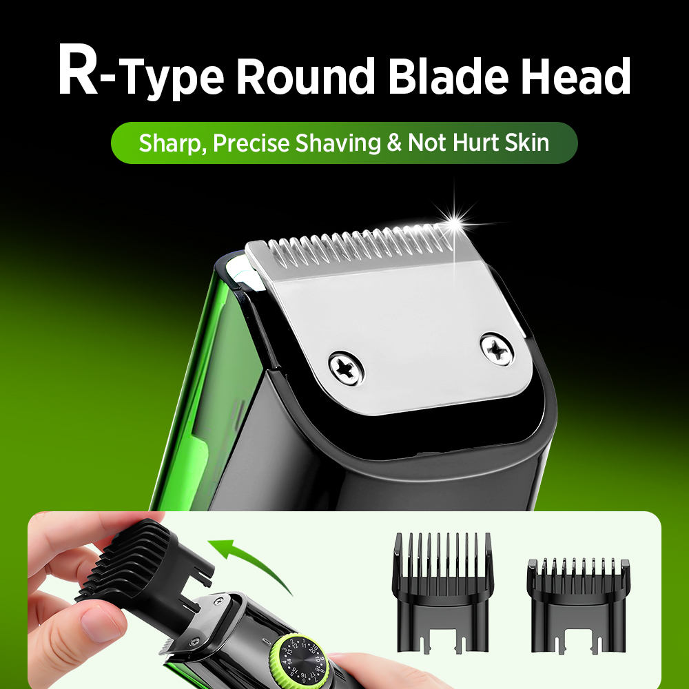 Regolabarba Elettrico Senza Fi - Men'S Grooming Hair And Body Wash recensione e prezzo