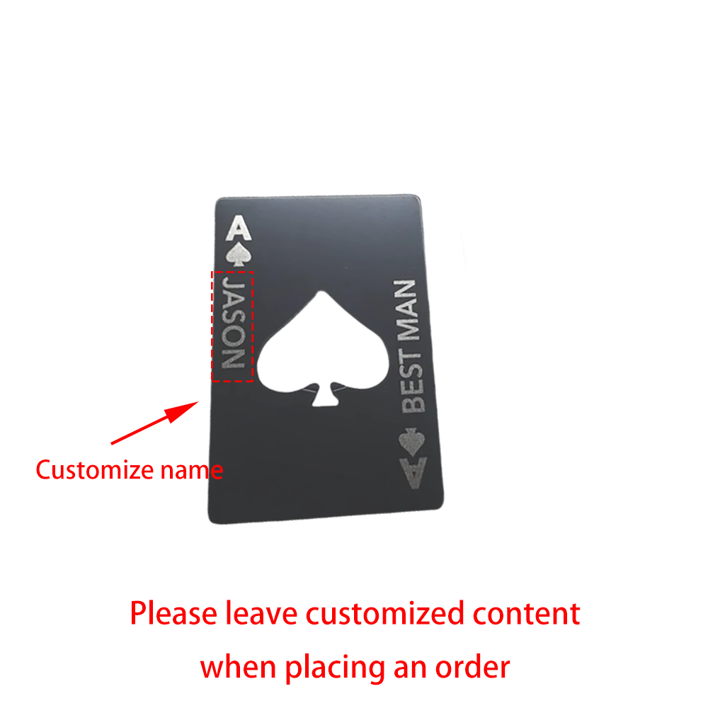 Personalizzato Ace of Spades G - Men'S Grooming Wedding Day recensione e prezzo