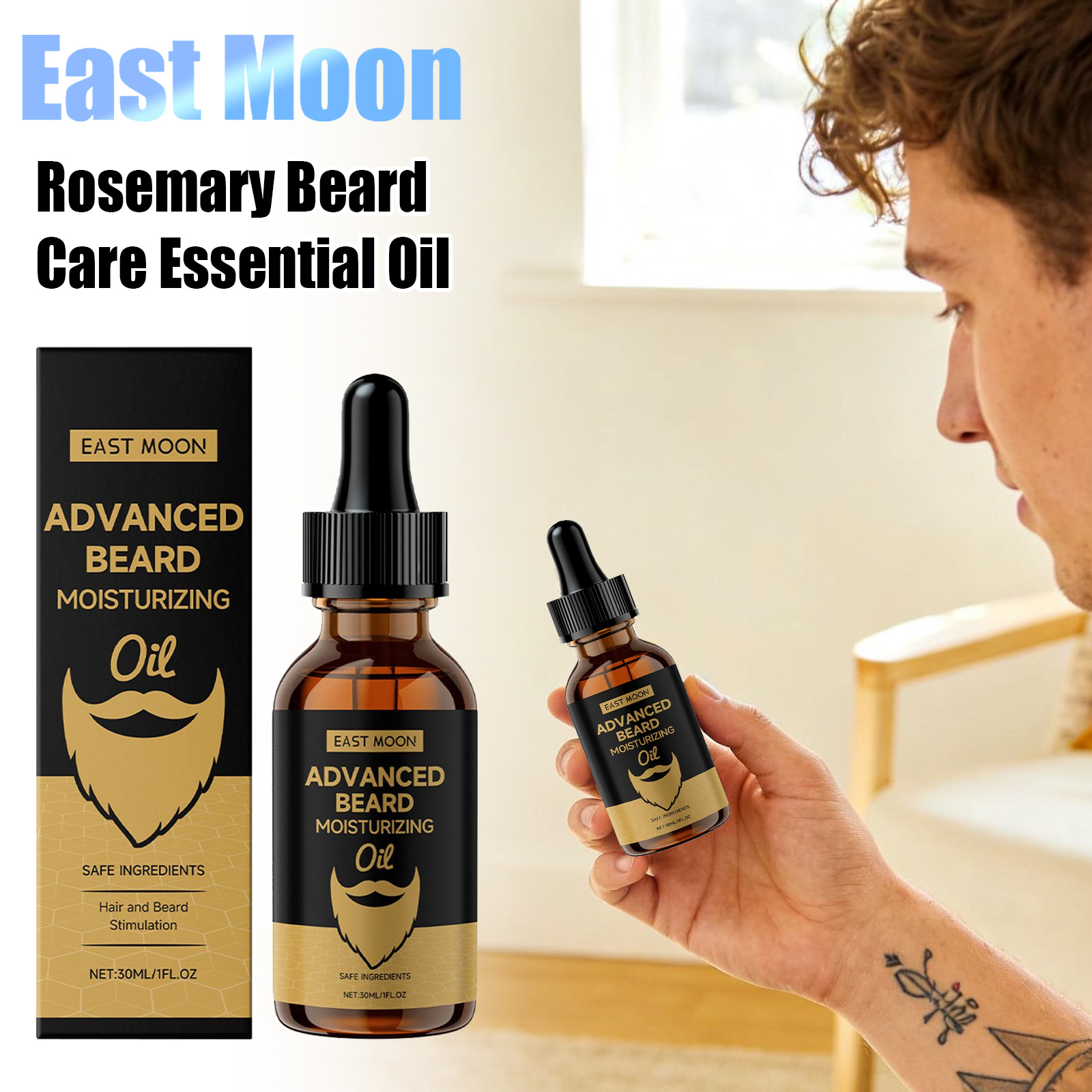 Olio per Barba al Rosmarino Ea - Beard Oil Growth recensione e prezzo