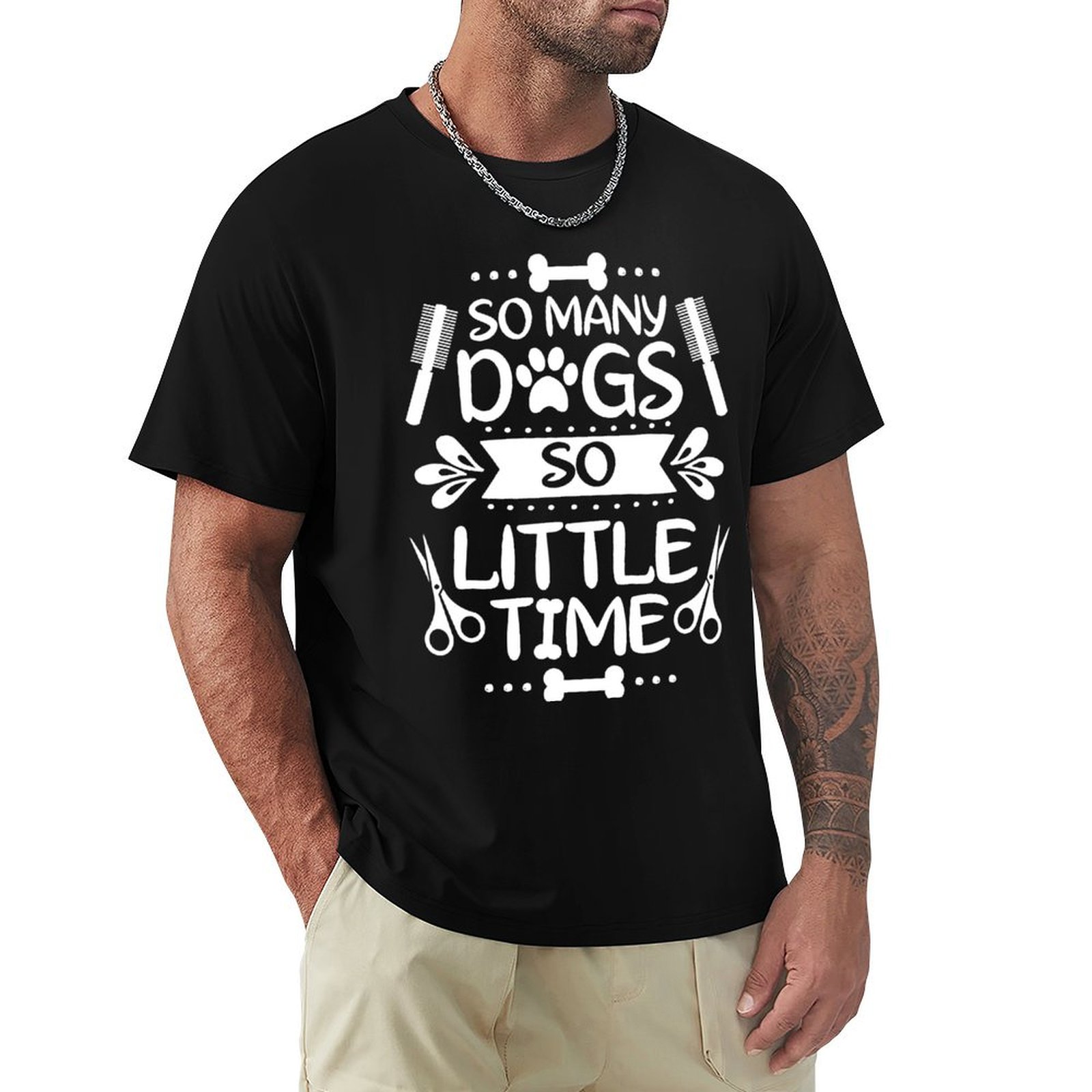 T-shirt per Toelettatore di Ca - Men'S Grooming Ideas recensione e prezzo