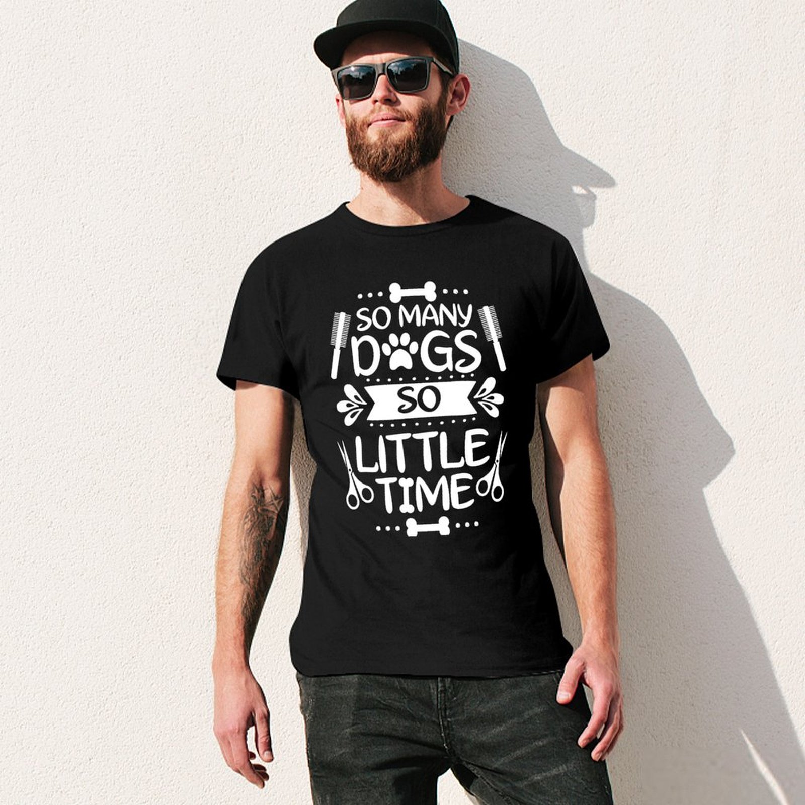T-shirt per Toelettatore di Ca - Men'S Grooming Ideas recensione e prezzo