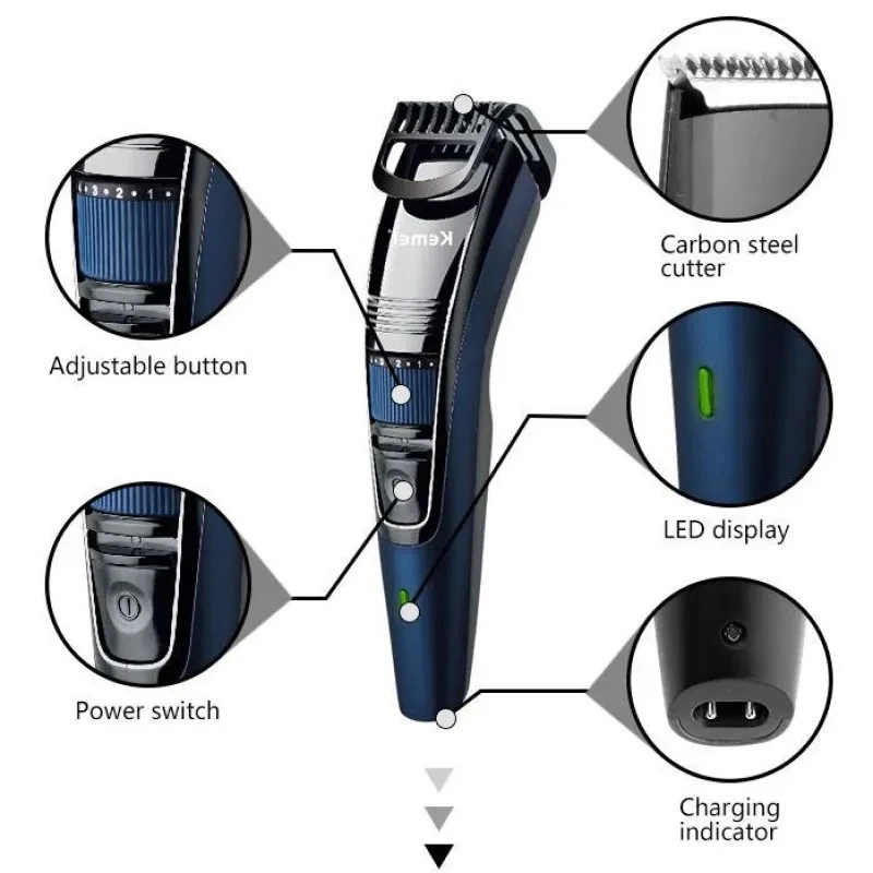Kemei 632 Regolabarba e Taglia - Men'S Face Grooming recensione e prezzo