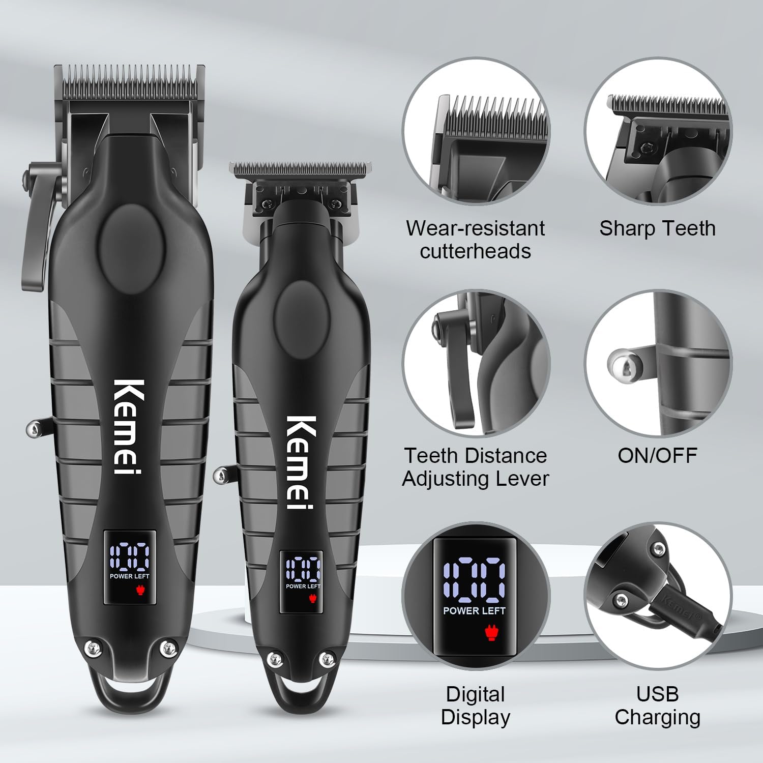 Kemei Kit tagliacapelli da uom - Men'S Grooming Set recensione e prezzo