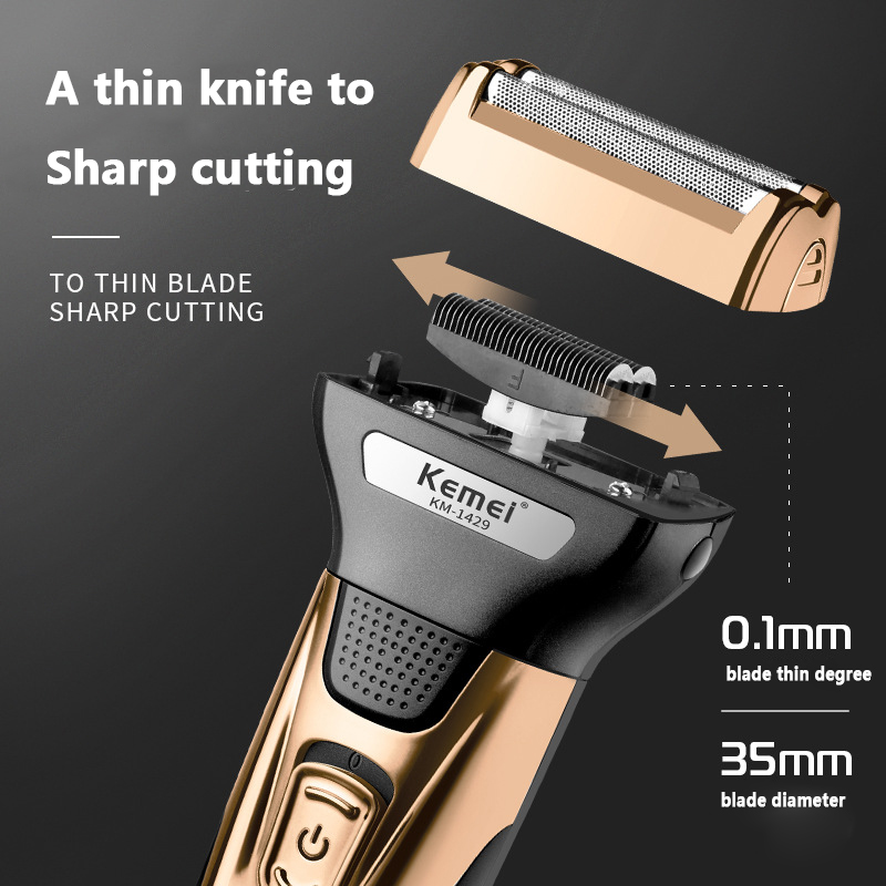 Kemei 3 In 1 Potente Rasoio El - Men'S Face Grooming recensione e prezzo