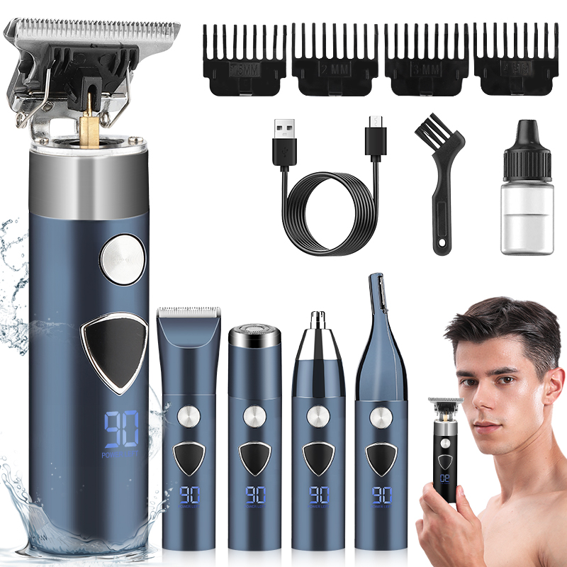 RESUXI HC-268B 5 in 1 Set tagl - Men'S Grooming Hair And Body Wash recensione e prezzo
